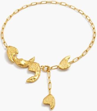 Yoj Shell Oldi Medium Necklace in Gold at Nordstrom