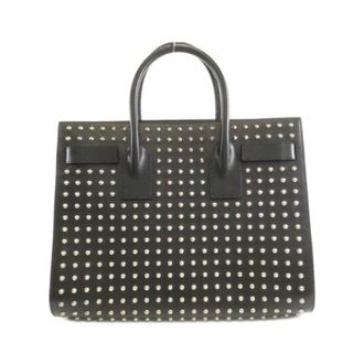 Saint Laurent Pre-owned Handbags, female, Black, Size: ONE SIZE Pre-owned Sac de Jour Leather Bag