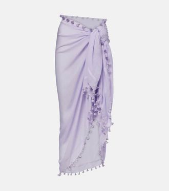 Melissa Odabash Papero rayon beach-cover up