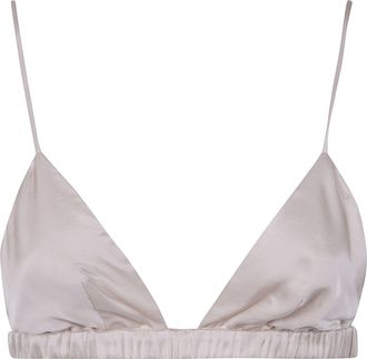 Frankie Shop Nina Satin Bralette