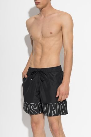 Moschino Swim Shorts, Mens, Black