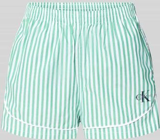 Calvin Klein Underwear Regular Fit Pyjama Shorts aus reiner Baumwolle in Gruen, Gr&ouml;&szlig;e XL