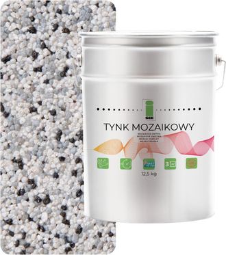 OEM Mosaico De Resina Gris Claro, Yeso Clase 1, Mosaico 12,5 Kg Resistente A Las Heladas
