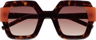 Kaleos Lupoli C2 Mens Sunglasses Tortoiseshell Size 48