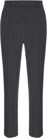 Missoni Heren, Broeken, Grijs, Maat: S Katoen