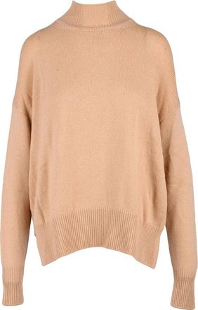 Jil Sander Cashmere Turtleneck Sweater - Beige