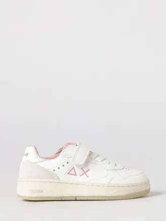 Sun 68 Leather Sneakers