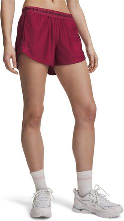 Under Armour Play Up 2-in-1-short voor dames (Claret)