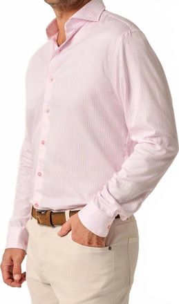 Johnnie-O Judes Top Shelf Button Down Shirt In Petal