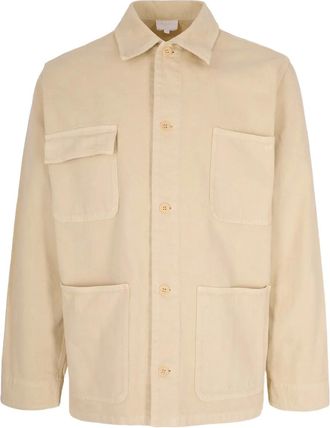 A.P.C. pocket cotton jacket - Neutrals