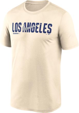 Nike Los Angeles Dodgers Swoosh Legend Nike Mens Dri-FIT MLB T-Shirt in Brown | NKGK15ALD-RSQ