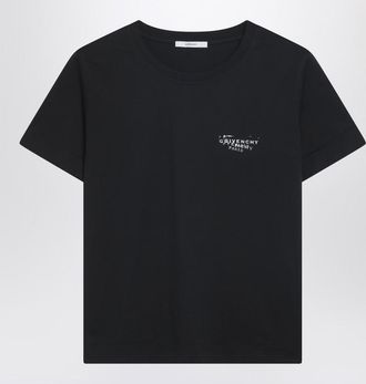 Givenchy T-Shirt With Givenchy Stamp Print