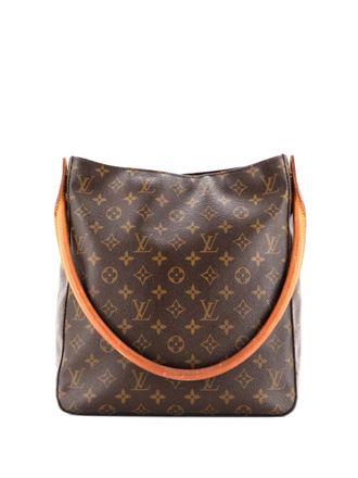 Louis Vuitton Looping Handbag Monogram Canvas GM shoulder bag - Marrone