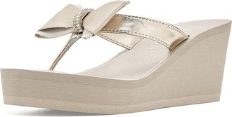 Guess Stazie Womens Wedge Shoes Gold : 11 M, Synthetic