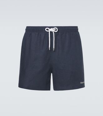 Ralph Lauren Purple Label Ba&ntilde;ador Amalfi de lino