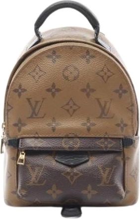 Louis Vuitton Pre-owned Backpacks, female, Brown, Size: ONE SIZE Pre-owned Monogram Reverse Backpack
