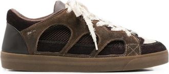 Santha Love Park Cut-out Panelled Sneakers