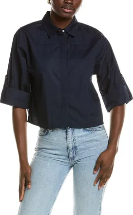 1.State 1.State Boxy Button Down Shirt