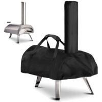 OEM Funda Para Horno De Pizza Ooni Karu 12 - Impermeable - Resistente A La Intemperie - Tela Oxford - Para Horno De Pizza - Negro - 81 X 42 X 21 Cm, Para 