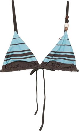 Sir. Striped Beaded Beachwear Top