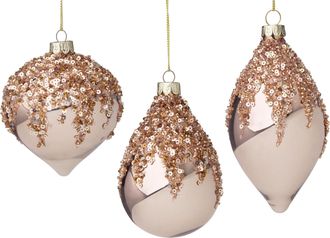 BIZZOTTO 3er-Set Weihnachtskugeln Triumph