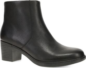 Dansko Meryll Leather Bootie in Black at Nordstrom, Size 40