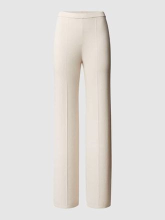 Max Mara Culotte aus Schurwolle in Offwhite, Gr&ouml;&szlig;e M
