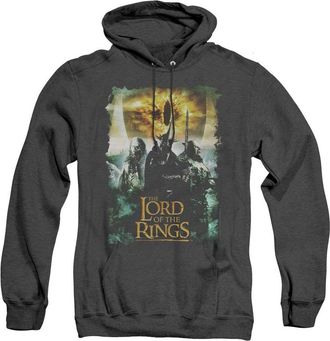 Gildan Lord Of The Rings Villain Group Adult Heather Hoodie / Hooded Sweatshirt