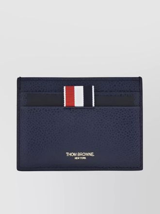 Thom Browne pebble-grain leather cardholder