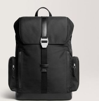 Carl Friedrik Large Travel Backpack - Nylon - Black