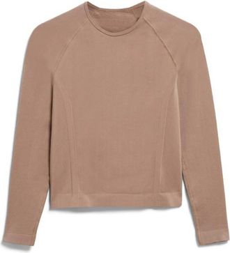 Armedangels Seamless Longsleeve Yogashirt f&uuml;r Damen | braun