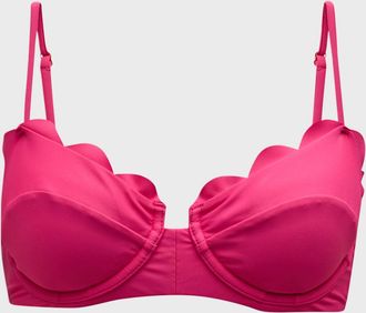 Ramy Brook Leyla Scallop Bikini Top