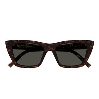 Saint Laurent Sunglasses, female, Brown, Size: 53 MM Sl276 Mica 002 Sunglasses