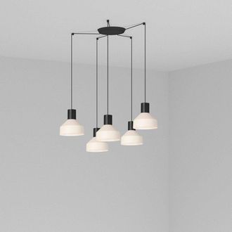 Netlighting Kombo Cluster Pendant Ceiling Light Beige E27