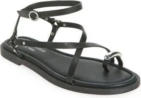 Rag & Bone Geo Ring Ankle Strap Sandal in Black at Nordstrom Rack, Size 9.5Us / 39.5Eu