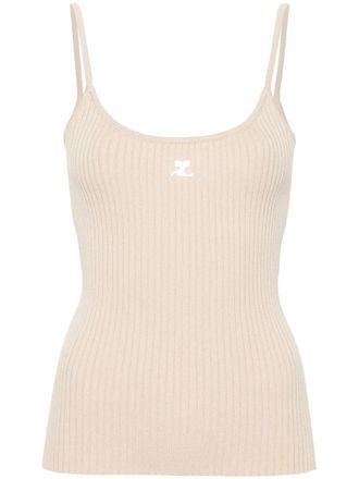 Courr&egrave;ges Reedition Knit Tank Top Clothing
