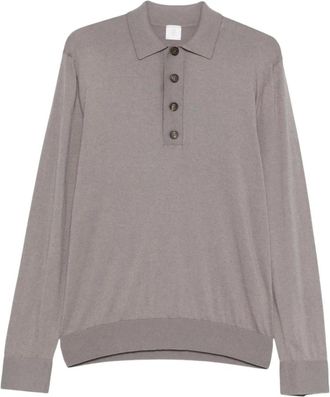 Eleventy Heren, Truien, Grijs, Maat: M