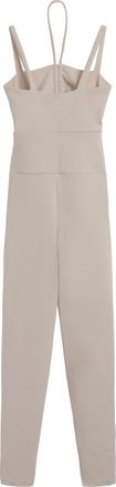 Live The Process Womens Elastic Jumpsuit Beige Polyamide Jumpsuits Dress