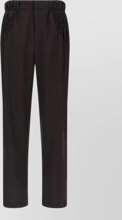 Kiko Kostadinov minna trousers elastic waistband side pockets