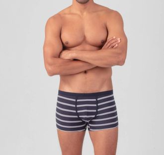 Ron Dorff Boxer Briefs With Double Stripes In Navy
