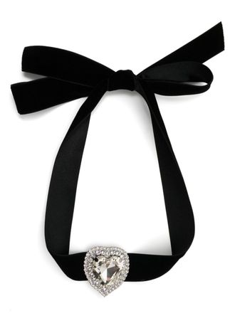 Jennifer Behr Cassidy ribbon hair tie - Black