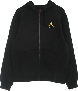 Nike Jordan Jumpman Fleece Hoodie met volledige ritssluiting - Heren - Sportshirts - Zwart - XL - Katoen - Fitness