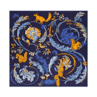 Inou&iuml; Editions Silky Scarves, unisex, Multicolor, Size: ONE SIZE Rococo Carr&eacute;