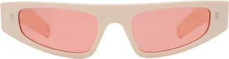 Gucci Red Browline Ladies Sunglasses GG1634S 005 51