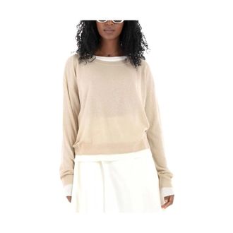 HUGO BOSS Dames, Truien, Beige, Maat: M