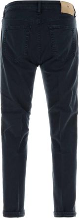 Pantaloni Torino Mens Navy Blue Stretch Denim Jeans Exterior: Cotton Elastane