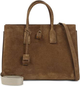 Saint Laurent Sac De Jour Large - Dames - Handtassen - Bruin - ONE Size - Leer - Tassen