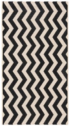 Safavieh Alfombra negro/beige 122 x 170 cm