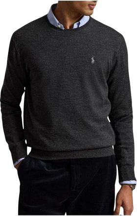 Polo Ralph Lauren Pullover a maniche lunghe LS CN PP - - Knitwear - Uomo - Grigio - S