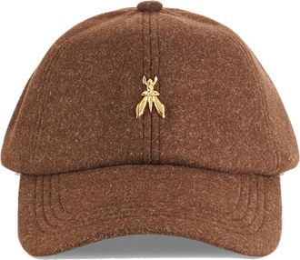 Patrizia Pepe Cappellino da baseball Fly - - Accessories - Donna - Marrone - ONE SIZE
